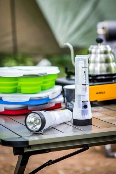 Campout El Feneri + Masa Lambası + Flaşör