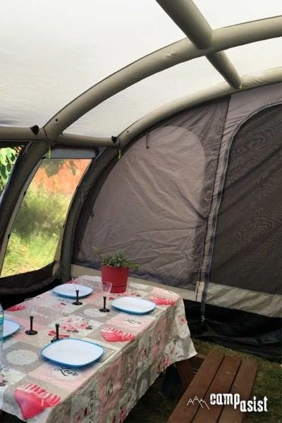Camasist 4 Mtr Havalı Tente Kapalı (Airtent) AIR-400K