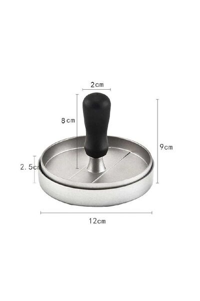 Campout Hamburger Press Alüminyum