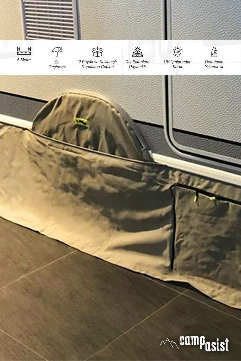 Campasist Yeni Model Fitilli Karavan Eteği - 5 MTR