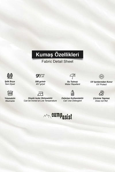 Campasist Yeni Model Fitilli Karavan Eteği - 6 MTR