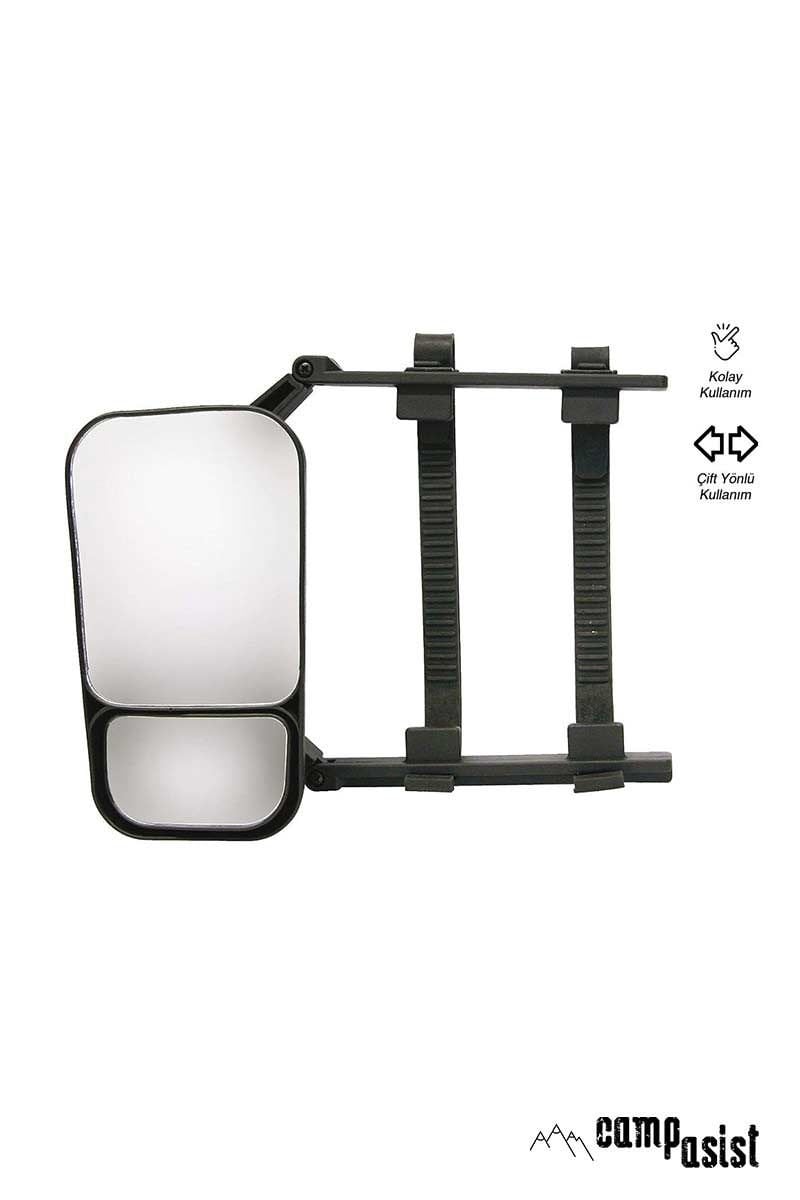 Campasist Kör Noktalı Kısmı Hareketli Ayarlanabilen Karavan Ek Uzatma Aynası