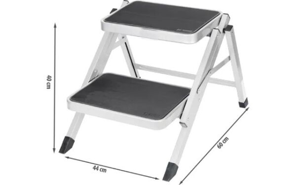 Metal Katlanır Basamak  ( İki Basamaklı)